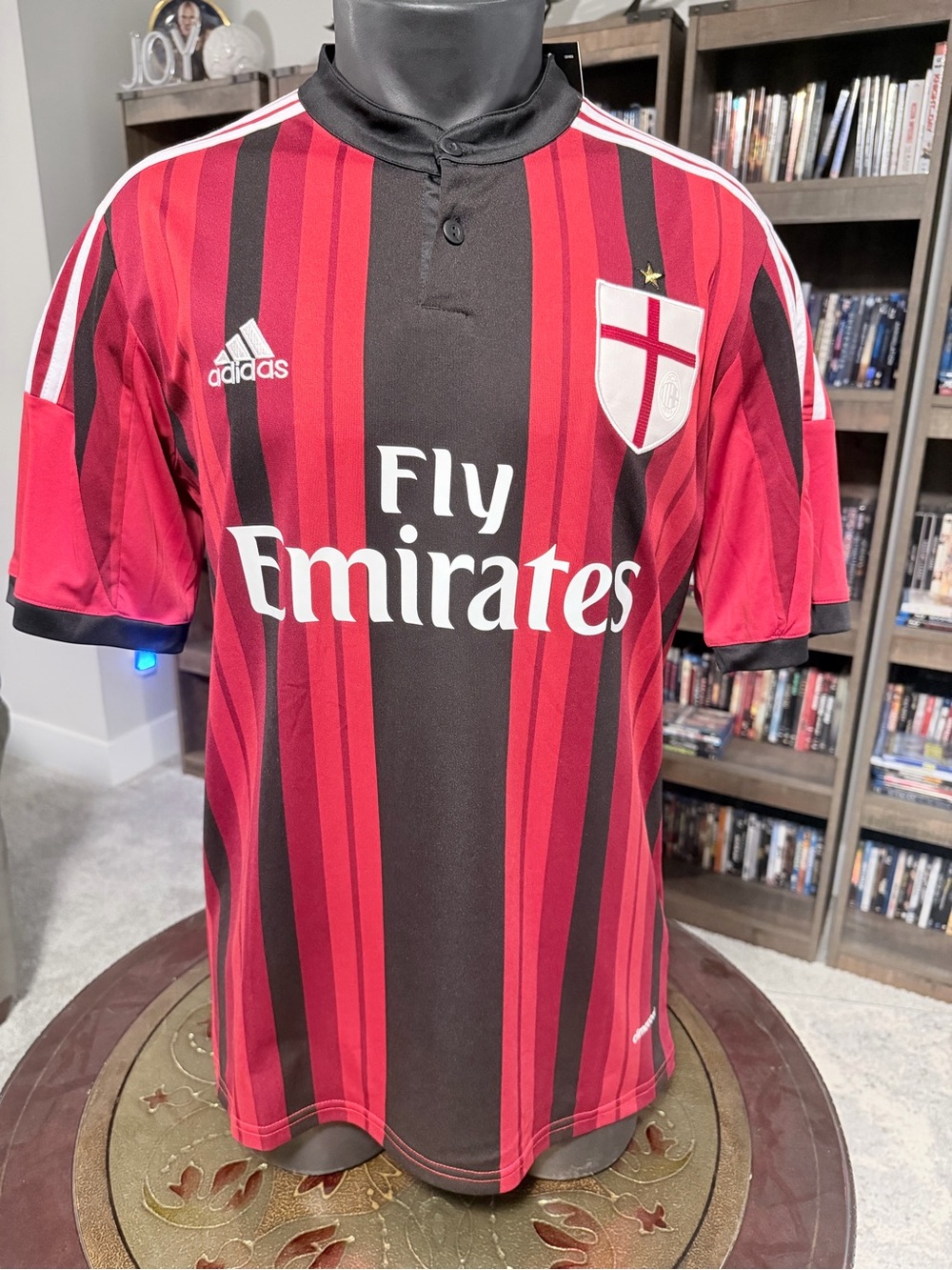 Source Unknown AC Milan Home Jersey from the 2014/15 season